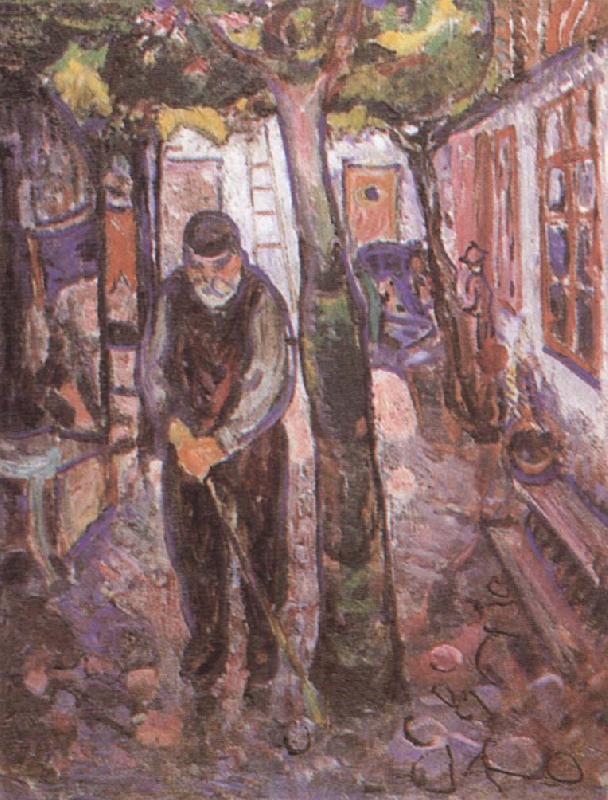 Edvard Munch Old man